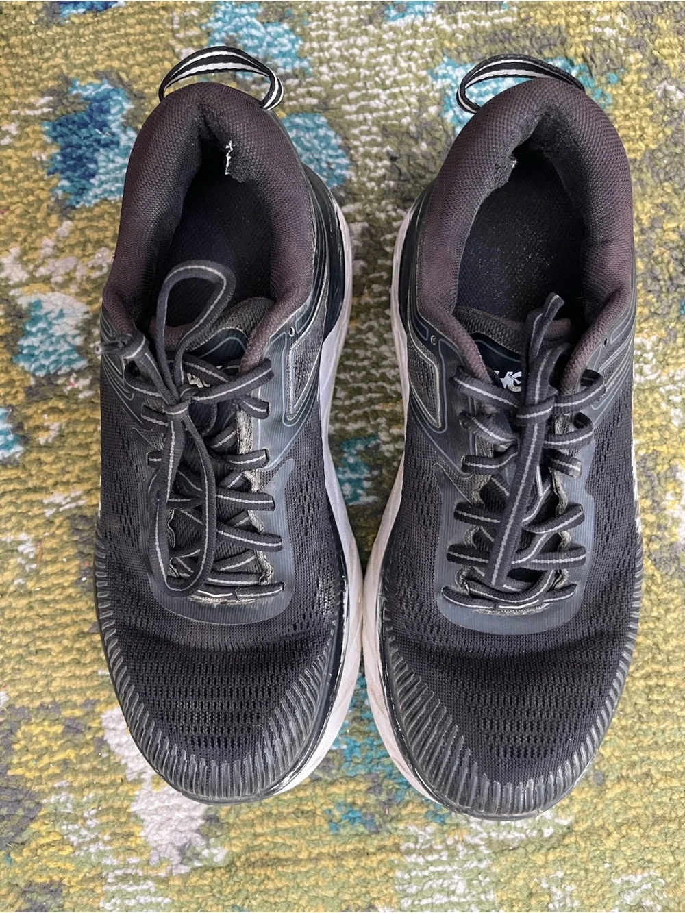 Hoka Black Running Sneakers - Bondi 7